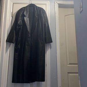 Jacqueline Ferrar Tall Women’s Leather Coat Size 18T